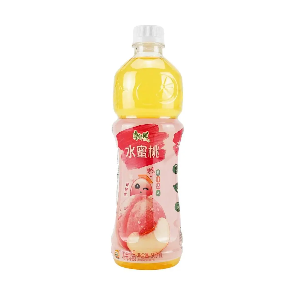 Master Kong Peach Juice Drink 500ml - Refreshing Fruit Beverage for Instant Enjoyment