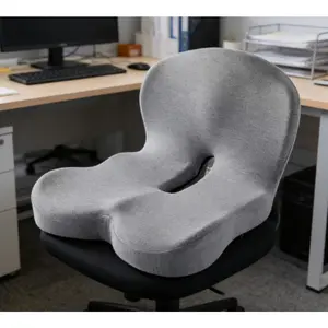 Ergonomic backrest cushion, Seat back cushions, soft and supportive, suitable for long sitting in office and gaming chairs, driving, desk work. It provides comfort to the buttocks and is the perfect gift for the back-to-school season.