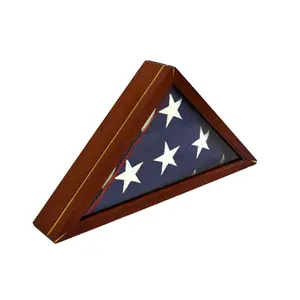 Honors Flag Display Case Glass Cabinet for 5x9.5' Flag