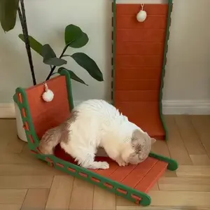 Large L-Shaped Non-Slip Cat Scratching Post, Durable Anti-Shedding Cat Bed, All-Season Universal Cat Scratch Pad, Scratcher Board, Vertical Scratcher