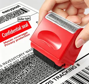 2Counts Roller Stamp for Confidentiality & Privacy Protection, Privacy Protection Roller Stamp for Address & Billing Info Blocker, Identification Seal for Personal Information Protection, Office Supplies, Home & Office Mailing Essentials
