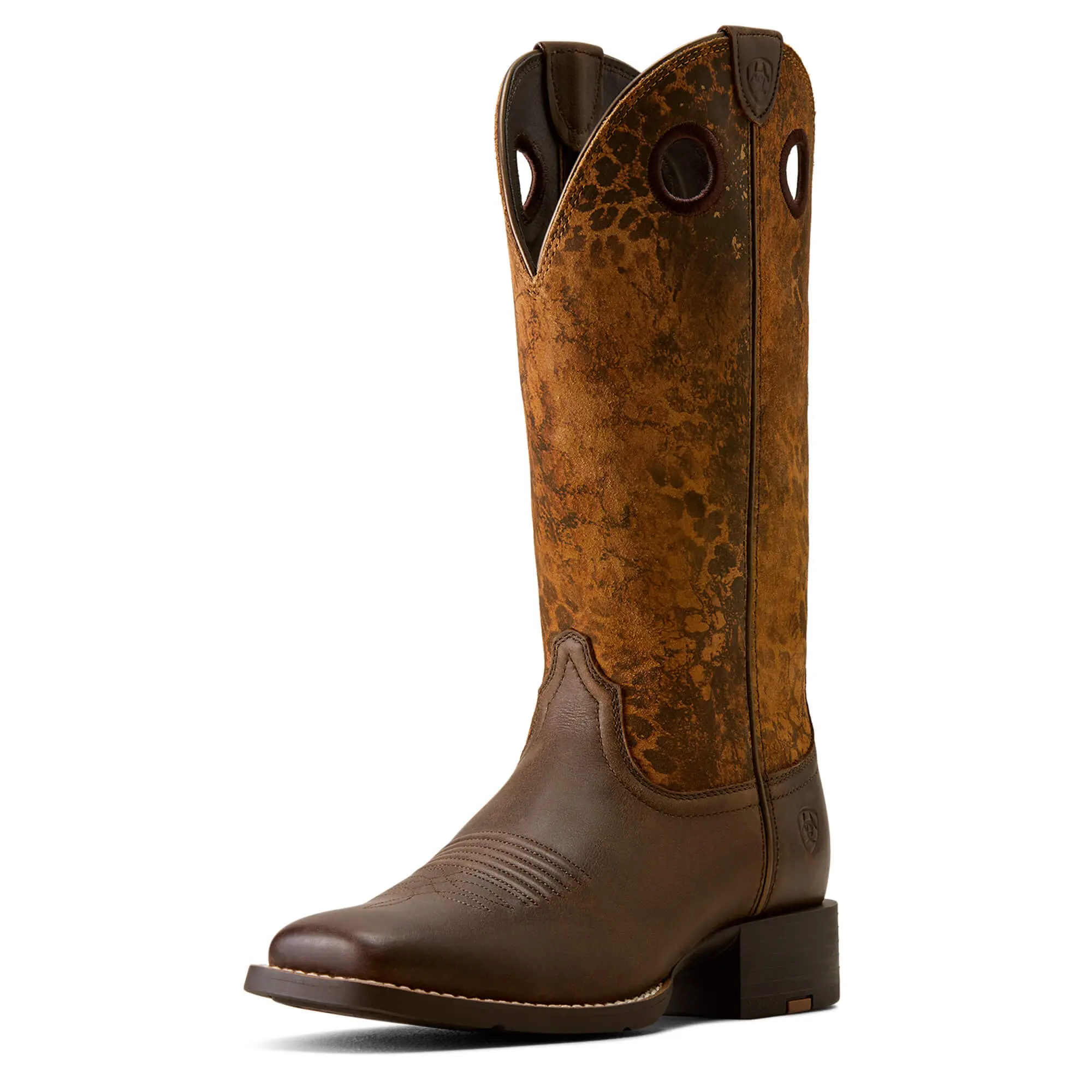 Women's Round Up Ryder Wide Square Toe Cowgirl Boots