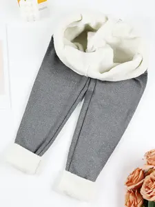 Women's Winter High-Waisted Fleece Lined Leggings, Stretchy Soft Leggings, Thickened Sporty Tight-Fitting Pants, Casual Warm Bottoms for Cold Weather