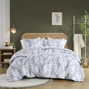 MAIN STREET Floral Print Reversible Comforter Set - Comfortable Design for Home Decor, Aria