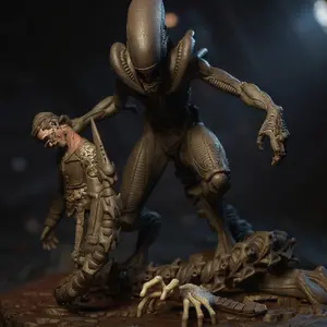 Xenomorph (Alien) 40mm Scale Miniature | Crisis Protocol Proxy | C27
