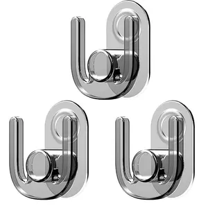 Shoe Holder, 3 Counts Wall Mounted Shoe Rack, Shoe Storage Hook, Home Organizer for Bathroom, Living Room, Bedroom, Kitchen