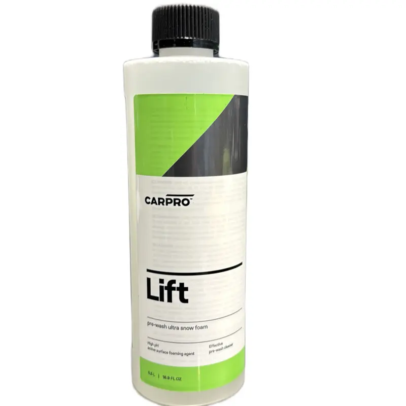 CARPro Lift Pre-Wash Ultra Snow Foam, 500ml High-Concentrated Auto Detailing Product, Heavy Duty Degreaser for Heavy-Soil Vehicles, Car Cleaning Supplies