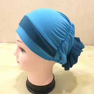 Fashion Double Color Board Bead Caps