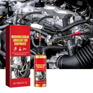 Multi-Purpose Lubricating Oil for Squeaky Door Hinges & Locks – Anti-Seize Lubricant Spray for Window Tracks, Bicycle Chains, Fans, Sewing Machines, Tools & Garage Equipment – Long-Lasting Noise Reduction, 60ml