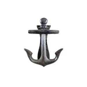 Handcrafted Decor  Cast Iron Decorative Anchor Door Knocker- 6 in.
