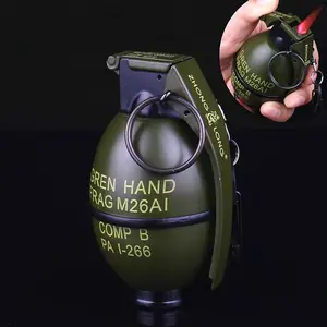 Heavy-Duty Metal Construction - Adjustable Jet Flame Lighter with Compact, Portable Design, Safety Grip - for Camping, Cooking, fireworks, hobbies - Ideal Men's Birthday/Christmas Gift (Butane Gas Not Included) -