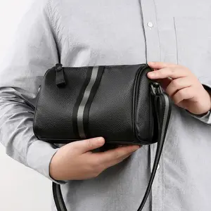 New men's crossbody bag, essential for travel, spacious design, popular online, suitable for various occasions
