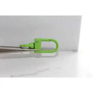 Green Oversized Lobster Clasp - Plated