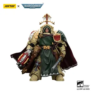 JOYTOY Warhammer 40000  1/18  Action Figure Dark Angels Belial, Grand Master of The Deathwing With the Sword of Silence and Storm Bolter JT02304