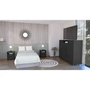 Silverleaf Modern Milano 3-Piece Modern Bedroom Set