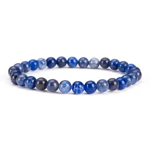 Cherry Tree Collection | Stretch Bracelet | 6mm Beads (Sodalite)