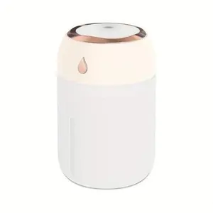 USB Personal Desktop Mini Pink Cool Mist Humidifier – Portable for Bedroom, Office, Home & Travel