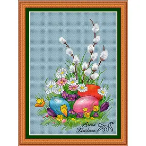 Easter Eggs - PDF Cross Stitch Pattern