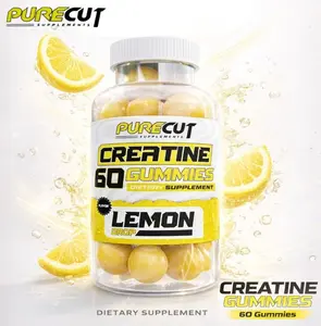 Purecut Creatine Lemon drop Gummies- 60ct