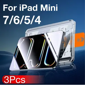 3-Pack Screen Protectors for Apple iPad Mini4/Mini5/Mini6/mini7 ,7.9in 8.3inSeries, 9h Hardness Tempered Glass Film, Bubble-Free Installation, Durable Protection, Protective