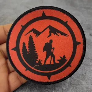 Travel Adventure Tactical Patch Hook&Loop Patches Airsoft Morale Badge Military Army Backpack Stickers