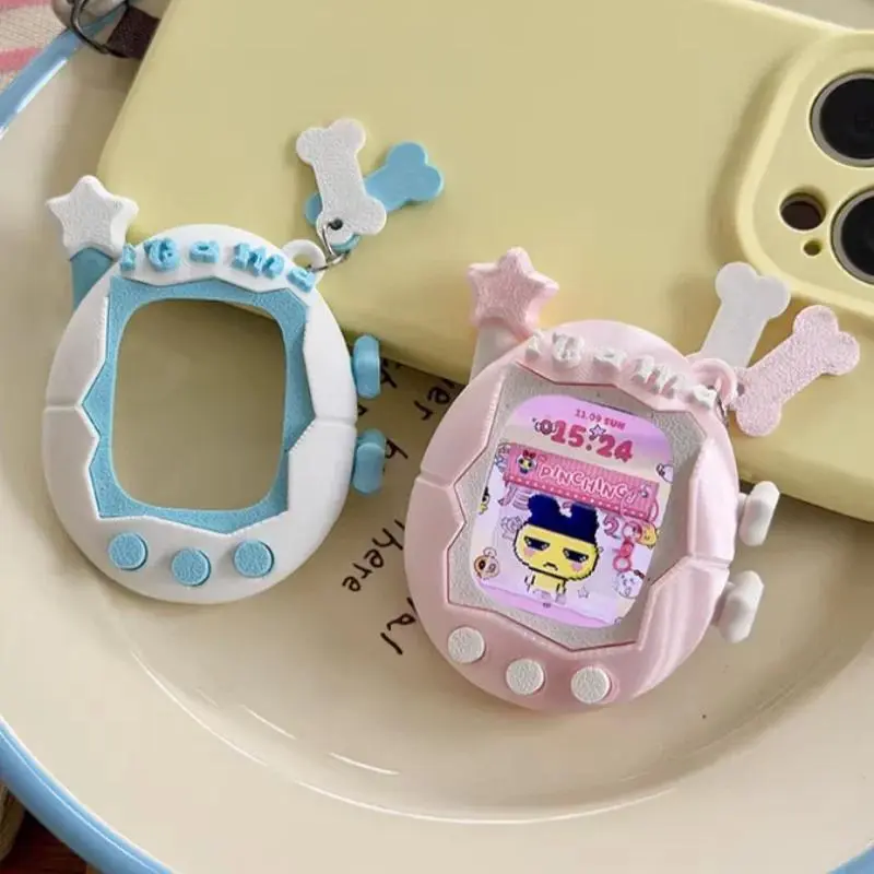 Tamagotchi Three Dimensional Cute Protective Case Suitable For Applewatch11 Apple Watch S10iwatch987se Case