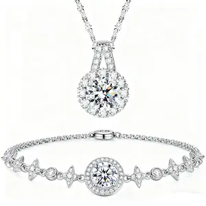 #78 (Corona) 925 Sterling Silver Synthetic Moissanite