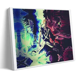 Kurosaki-Ichigo Poster Posters Music Album Cover Posters Canvas Wall Art High-Resolution Vintage Band & Artist Prints for Room