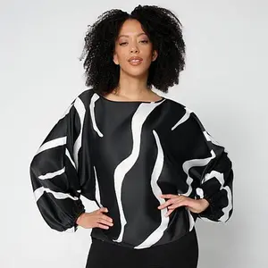 Mrs The Label By Megan Renee Megan Renee Hammered Satin Top