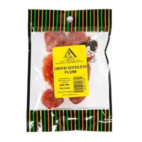 Dried Seedless Plum 2.5oz
