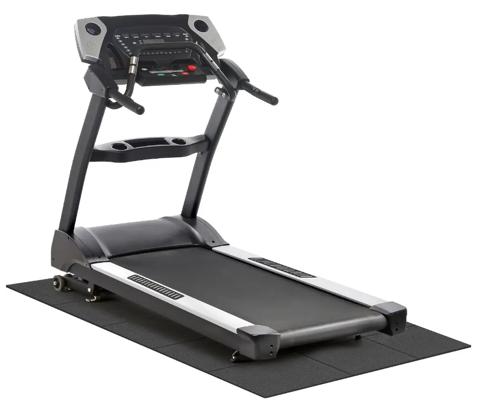 Stepwaver Treadmill Mat for Hardwood Floor Carpet, 79" × 39.4" | 4/5/6mm Thick Extra Large Non-slip Exercise Equipment Mat, Mat for Under Treadmill & Indoor Bike on Carpet,incline walking treadmill