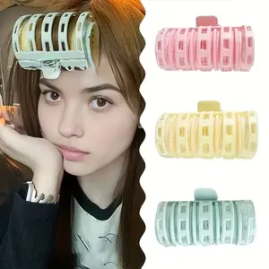 2-Pack Hair Curlers Convenient Root Clips Make Hair Voluminous and Natural, Volume-Boosting Curlers Root Clips Instant Bangs Heat-Free Curlers Heat-Free DIY Styling Tools Long and Short Hair Curlers