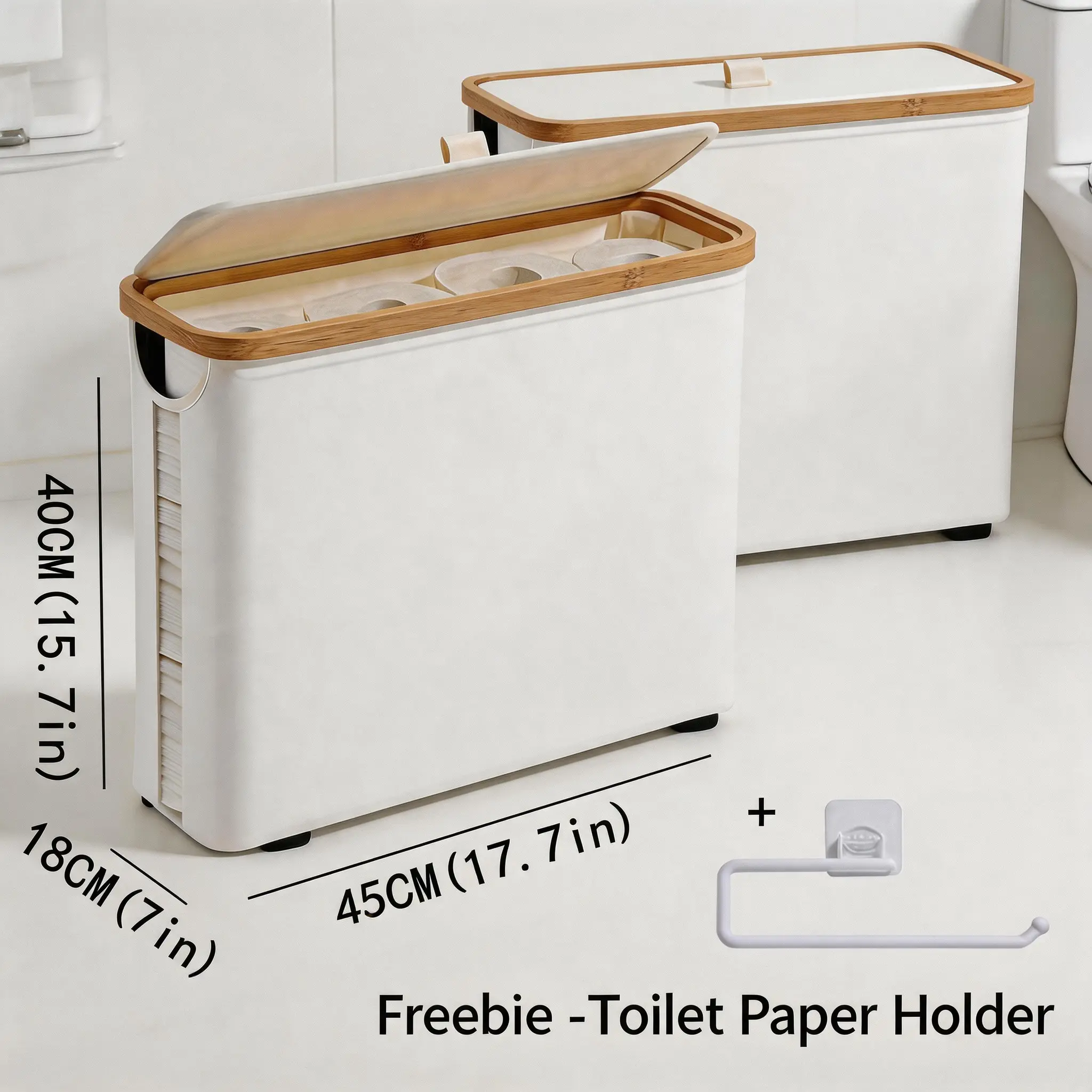 2 Pack White