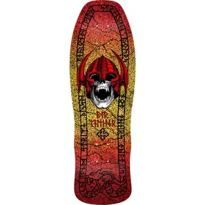 Powell Peralta Welinder Classic Skateboard Deck Red/Yellow Fade - 9.62 x 29.75
