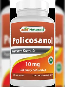 Best Naturals Policosanol 10 mg 120 Capsules