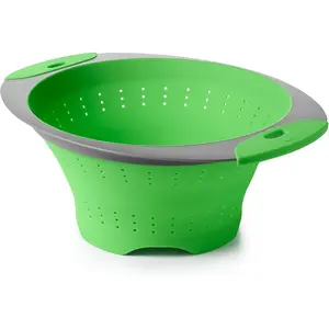 Good Grips Silicone Collapsible Colander, 3.5 Quart, Green Kitchen Utensils