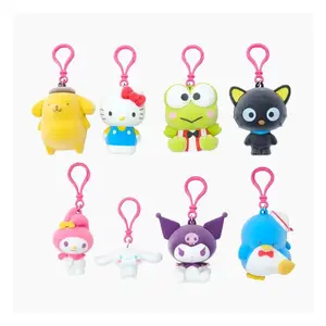 Sanrio Hello Kitty & Friends Jumbo Flocked Hanger Bag Clip Blind Box