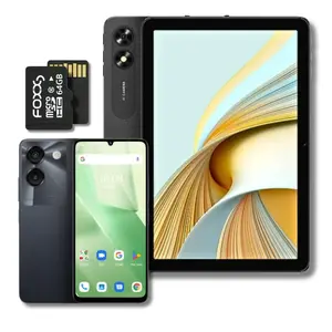 (New Year Bundle) Miro S67 5G Unlocked Smartphone + Foxx C10 Tablet phone+ SD Card Android 14 Cellphone 6.75" Screen Bundle Microphones and 10W Fast Charging 64GB Memory 13MP Rear 5MP Front school dual sim work Bluetooth Device