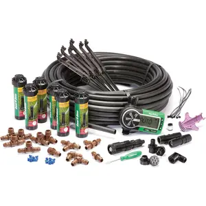 Rain Bird 32ETI DIY Self Install In-Ground Automatic Sprinkler System Kit