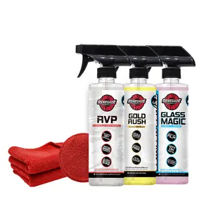 Renegade Products | Quick Clean Kit – Detailer, Dressing & Glass Cleaner for Fast Exterior & Interior Touch-Ups Renegade Products | Quick Clean Kit – Detailer, Dressing & Glass Cleaner for Fast Exterior & Interior Touch-Ups