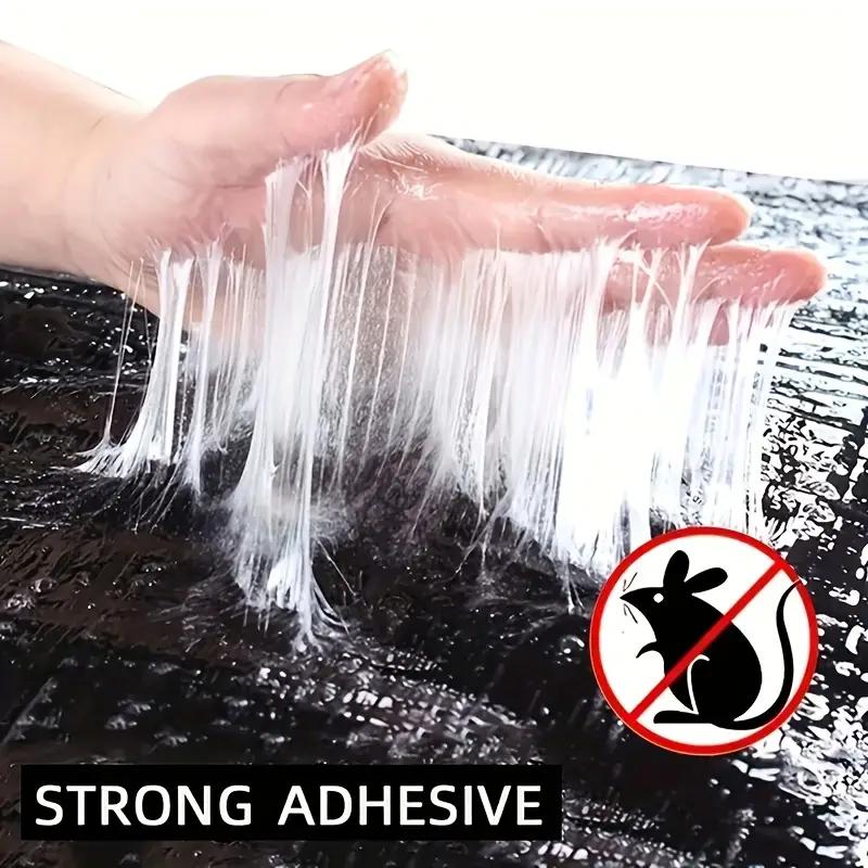 4 Pieces Power Sticky Boards , safe for home pest control, can be used indoors or outdoors, easy to install