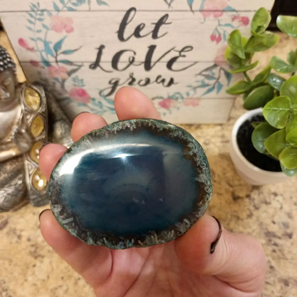Blue Agate from Brazil