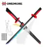 DKD 31.5" Cyberpunk SparkBlade Lightsaber Toy Spark Edition with Sound & Fog, Eight-Color Streaming Light Effect, Type-C Rechargeable for Rave, Cosplay & Display Perfect Christmas Gift