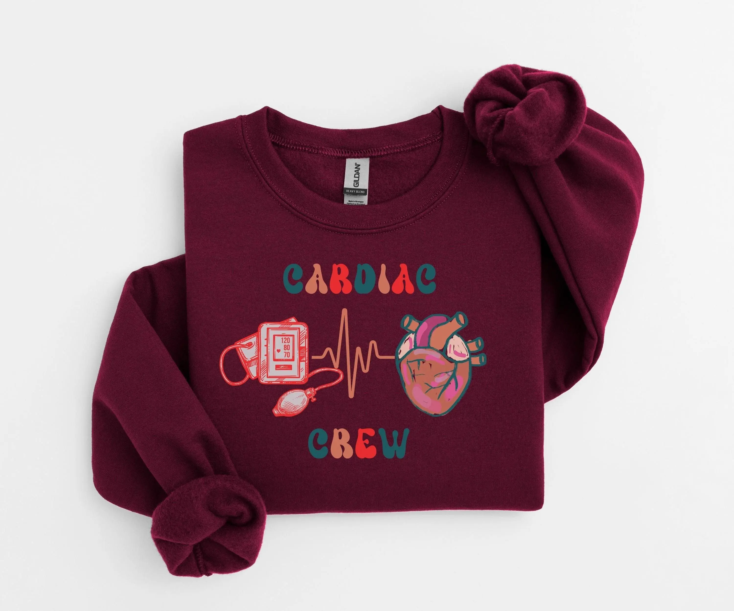 Cardiac Crew T-Shirt, Sweatshirt & Hoodie - Gift for Nurse, Cardiology