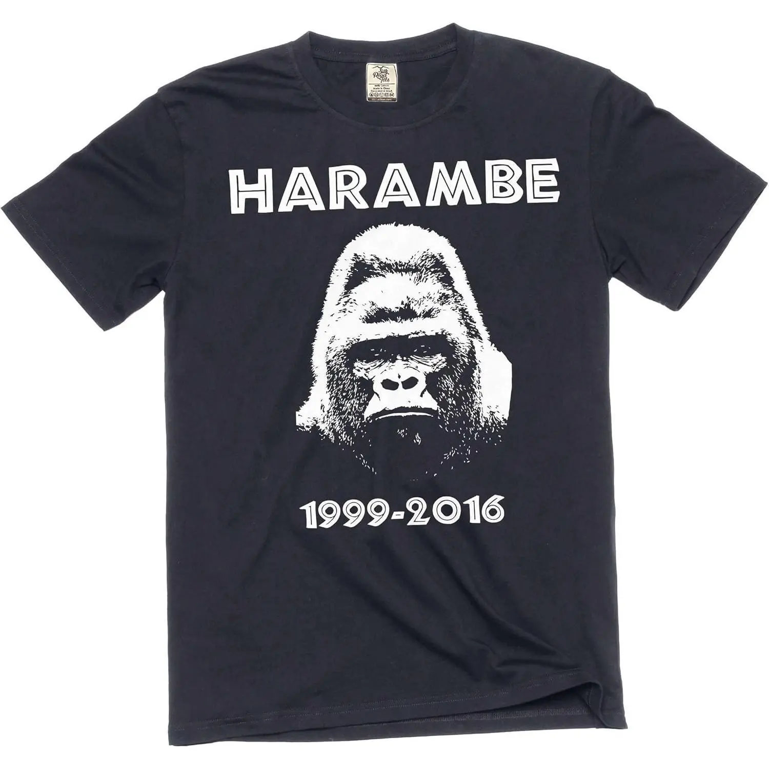 Harambe 1999-2016 T-Shirt Gorilla T-Shirt Support Harambe Shirt