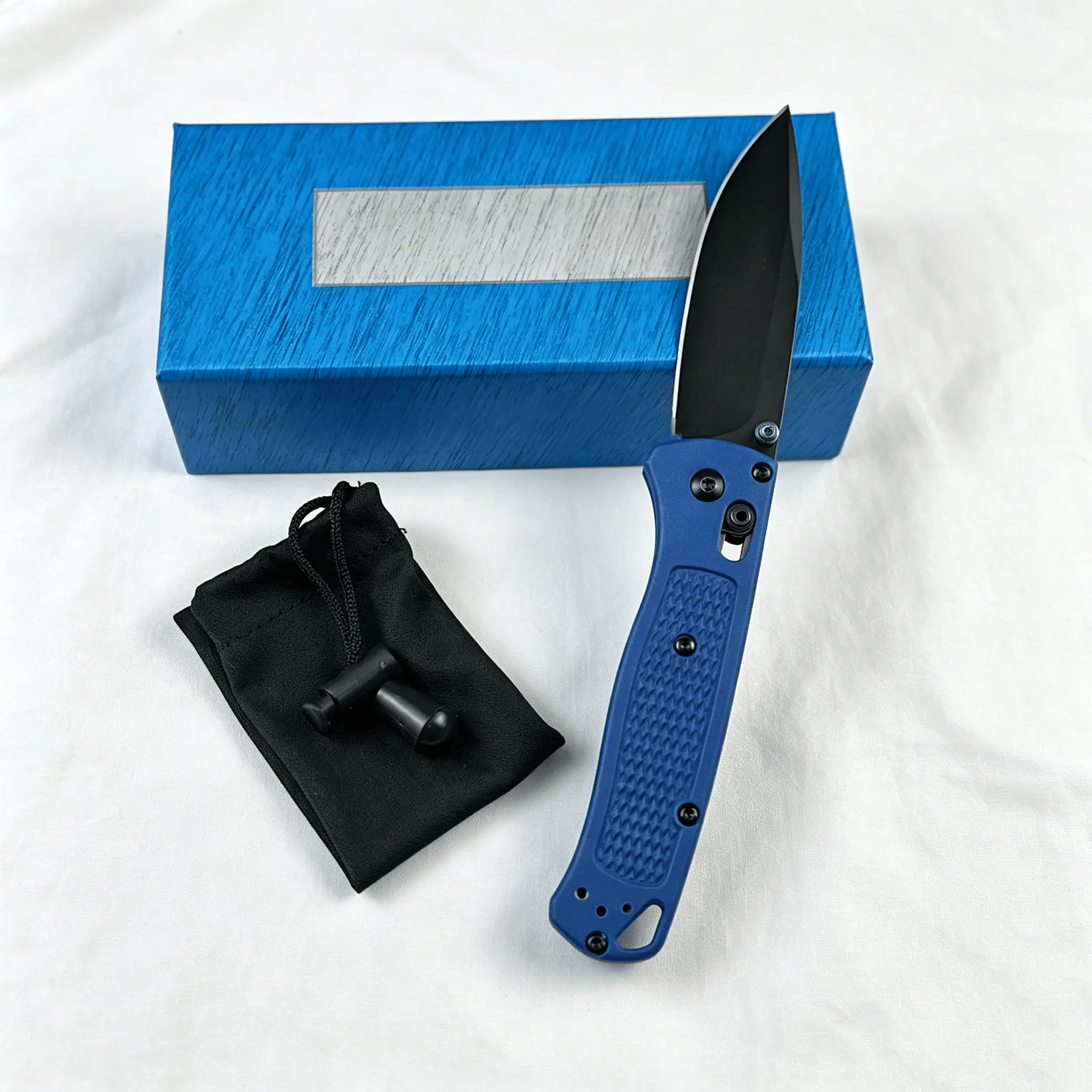 Blue Handle, Black Blade
