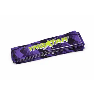 YNGSTAR TOWEL: PURPLE & SLIME GREEN
