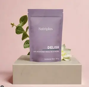 Nutriplus Delish Achicoria Coffee - Natural Low-Caffeine Beverage for Digestive Health & Well-being - Perfect Alternative to Coffee