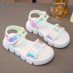 Cute girl's colorful cool shoes