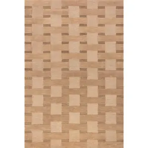 Remy Crosshatch Wool Area Rug